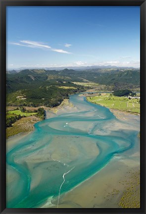 Framed Tairua Harbour, Coromandel, North Island, New Zealand Print