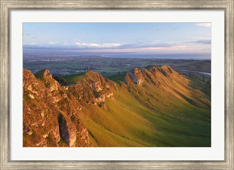 Framed Te Mata Peak, Hawkes Bay, North Island, New Zealand Print