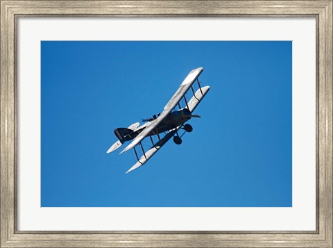 Framed British Bristol F2B Fighter, war plane Print