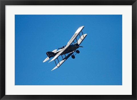 Framed British Bristol F2B Fighter, war plane Print