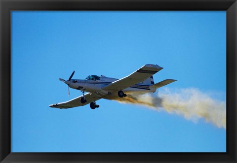 Framed Pacific Aerospace Cresco 750, Warbirds Over Wanaka, war plane, New Zealand Print