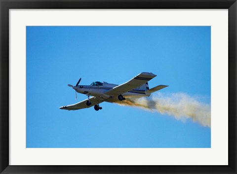 Framed Pacific Aerospace Cresco 750, Warbirds Over Wanaka, war plane, New Zealand Print