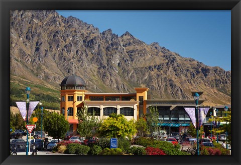 Framed Remarkables Park Shopping Centre, Otago, New Zealand Print