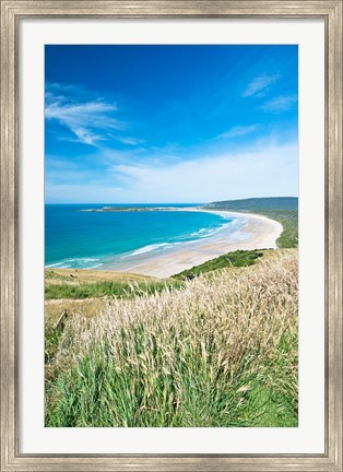 Framed New Zealand, South Island, Catlins, Tautuku Bay Print