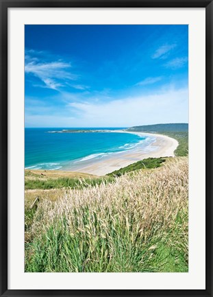 Framed New Zealand, South Island, Catlins, Tautuku Bay Print