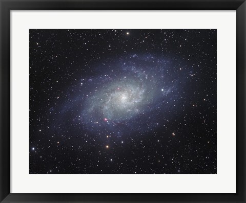 Framed Triangulum Galaxy Print