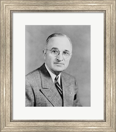 Framed Harry S Truman Print