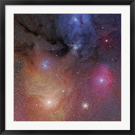 Framed Rho Ophiuchus Print