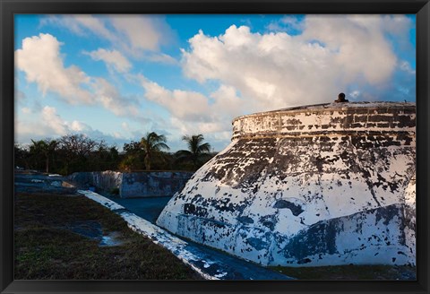 Framed Bahamas, Nassau, Fort Charlotte, Fortification Print