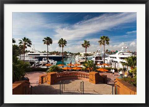 Framed Bahamas, New Providence, Nassau, Paradise Island Print