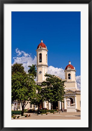 Framed Immaculate Conception Cathedral, Cienfuegos Cuba Print