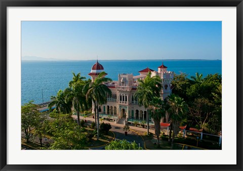 Framed Valle&#39;s Palace, Cienfuegos, Cuba Print