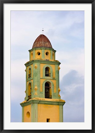 Framed San Francisco de Asis, Convent, Church, Trinidad, UNESCO World Heritage site, Cuba Print