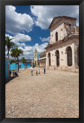 Framed Cuba, Trinidad, Holy Trinity Church Print