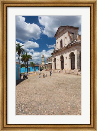 Framed Cuba, Trinidad, Holy Trinity Church Print