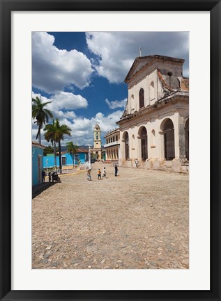 Framed Cuba, Trinidad, Holy Trinity Church Print