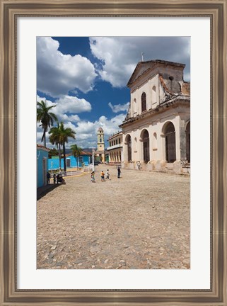 Framed Cuba, Trinidad, Holy Trinity Church Print