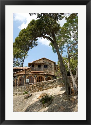 Framed Altos De Chavon, Casa De Campo, Chavon, Dominican Republic Print