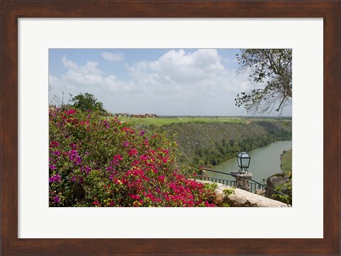 Framed Villas at Dye Fore, Dye Fore Golf Course, Los Altos, Casa De Campo, Dominican Republic Print