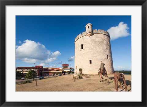 Framed Cuba, Matanzas Province, Varadero, Tower Print