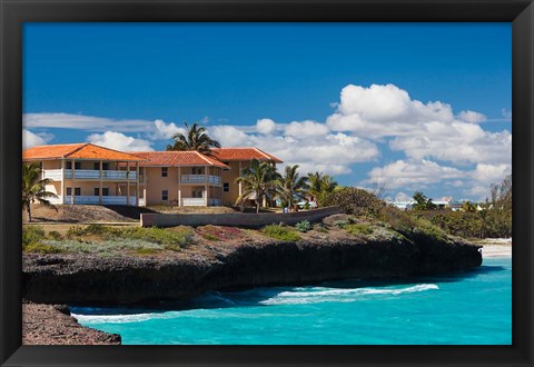 Framed Cuba, Matanzas Province, Varadero, Varadero Beach Condos Print