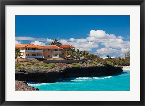 Framed Cuba, Matanzas Province, Varadero, Varadero Beach Condos Print