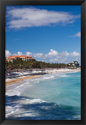 Framed Cuba, Varadero, Varadero Beach, Mansion Xanadu Print