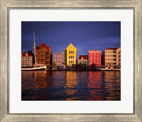 Framed Curacao, Caribbean Print