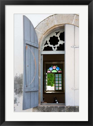 Framed 17th Century Church, Case-Pilote, Martinique, French Antilles, West Indies Print