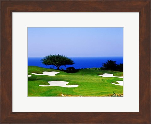 Framed White Witch Golf Course, Montego Bay, Jamaica Print