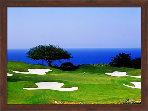 Framed White Witch Golf Course, Montego Bay, Jamaica Print