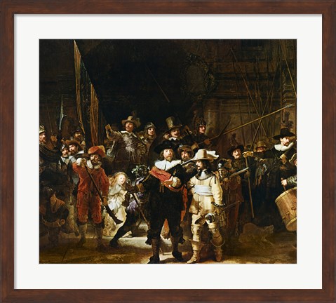 Framed Nightwatch Print