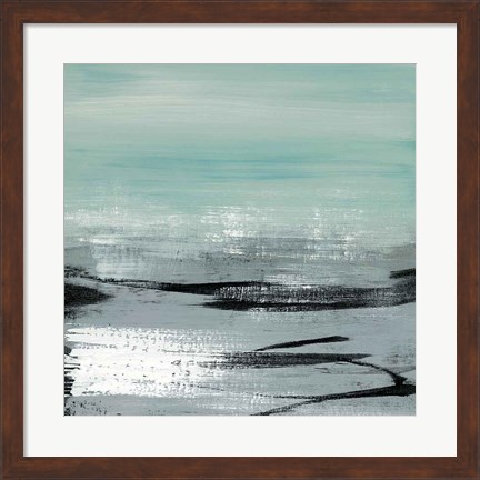 Framed Beach I Print