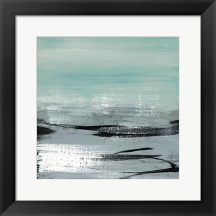 Framed Beach I Print