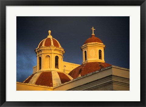 Framed Catedral De San Juan, Old San Juan, Puerto Rico Print