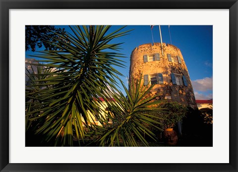 Framed Bluebeard&#39;s Castle, St Thomas, Caribbean Print