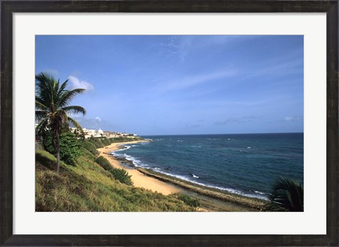 Framed El Morro, Old San Juan, Puerto Rico Print