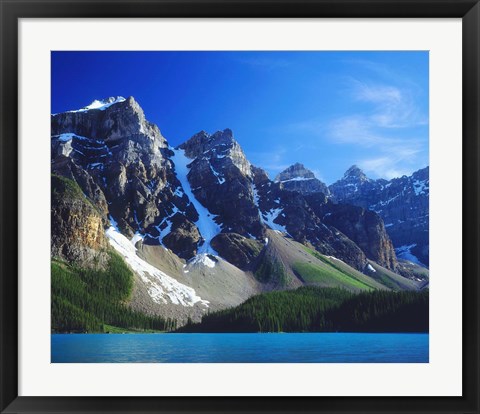 Framed Banff National Park, Moraine Lake, Alberta, Canada Print