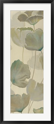 Framed Poppy Impression Panel II Print