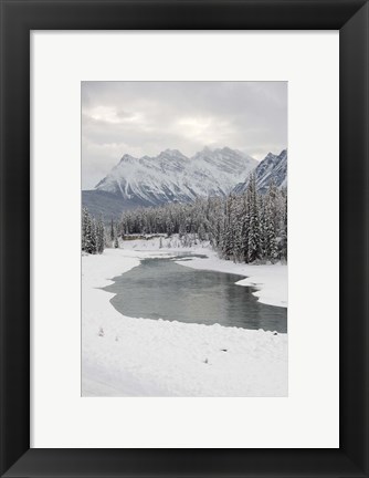 Framed Icefields Parkway, Jasper National Park, Alberta, Canada Print