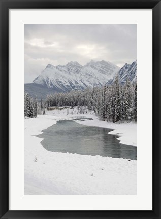 Framed Icefields Parkway, Jasper National Park, Alberta, Canada Print