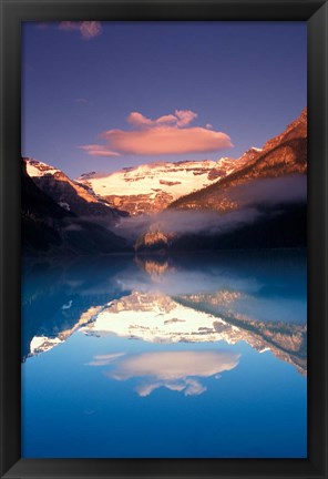 Framed Lake Louise Morning, Canada Print