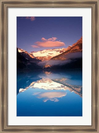 Framed Lake Louise Morning, Canada Print