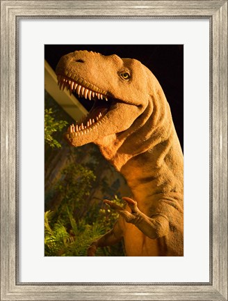 Framed Royal Tyrrell Museum of Palaeontology, Drumheller, Alberta, Canada Print