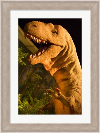 Framed Royal Tyrrell Museum of Palaeontology, Drumheller, Alberta, Canada Print