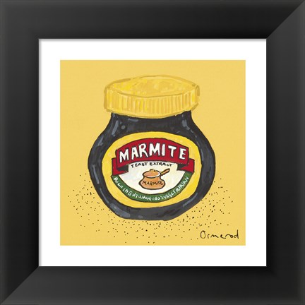 Framed Marmite Print