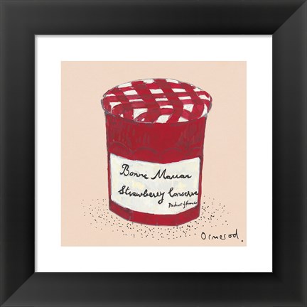 Framed Strawberry Conserve Print