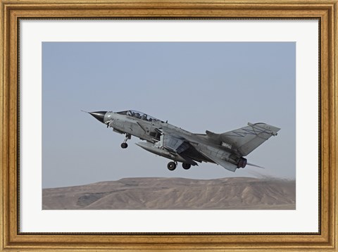 Framed Panavia Tornado of the Italian Air Force taking off Print