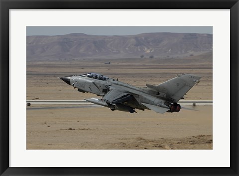 Framed Panavia Tornado of the Italian Air Force Print