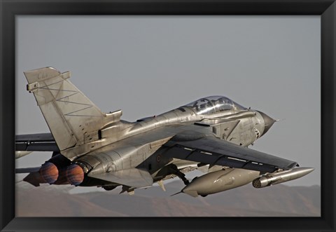 Framed Panavia Tornado taking off Print